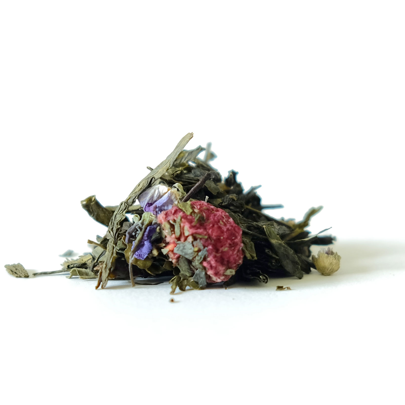 Thé Vert Bio - Thé Framboise et Violette - Thé vrac 100g – TeaHeritage